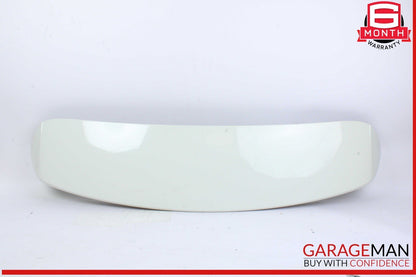 13-14 Mercedes X166 GL450 GL550 Trunk Lid Molding Trim Spoiler Wing White OEM