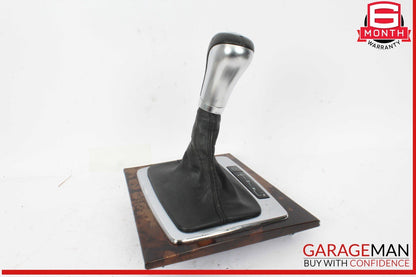 12-14 Mercedes W204 C250 Gear Shift Selector Indicator Knob Boot Assembly OEM
