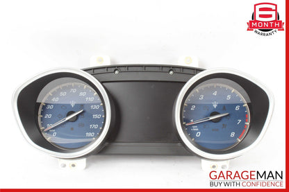 14-17 Maserati Ghibli Speedometer Odometer Instrument Cluster Gauge OEM