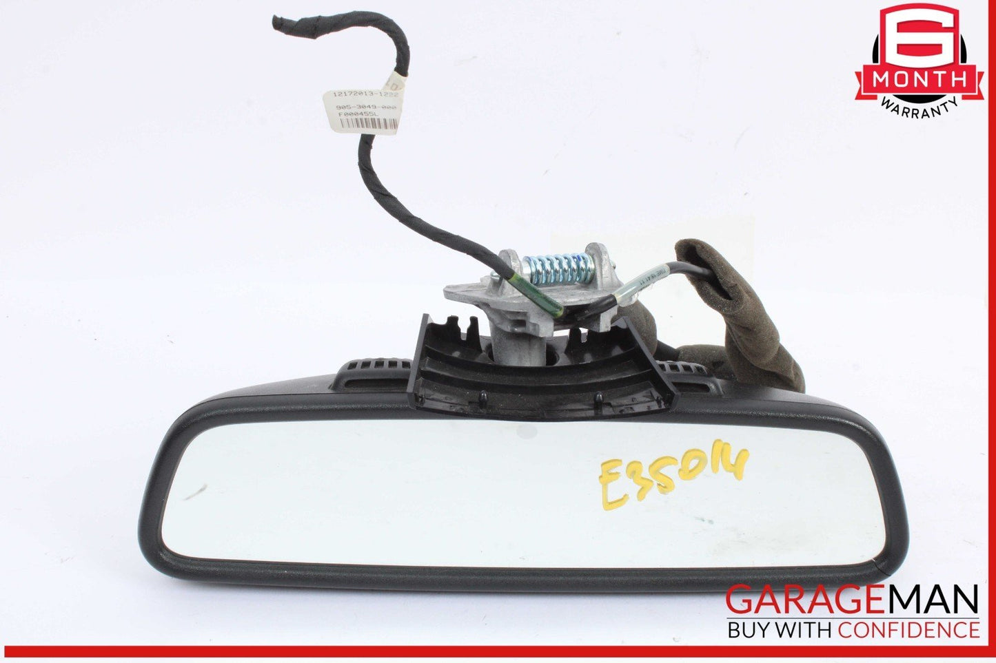 10-16 Mercedes W212 E350 4MATIC Front Interior Top Upper Rear View Mirror OEM