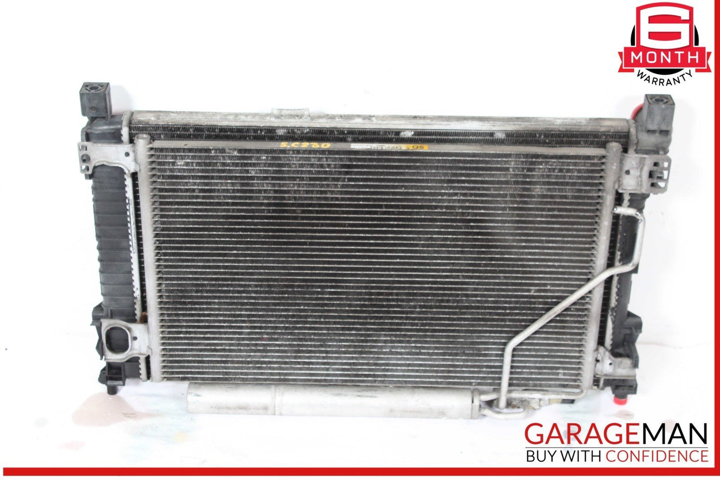 05-09 Mercedes W203 C230 CLK500 AC A/C Air Conditioning Cooling Condenser Assy