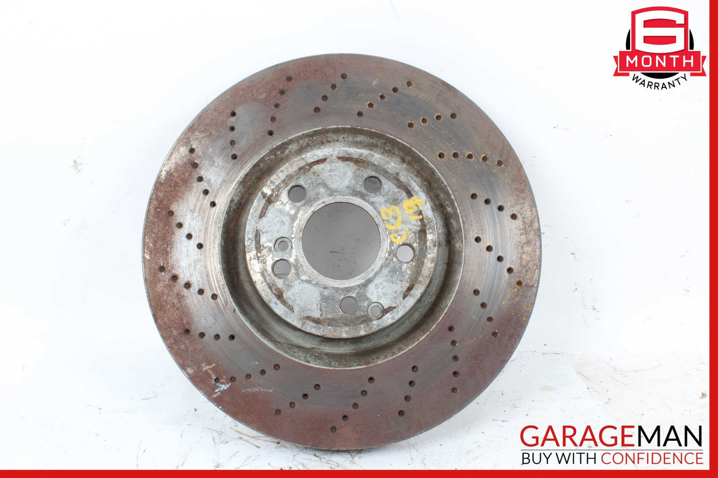 08-20 Mercedes W204 C63 AMG Front Disc Brake Rotor OEM