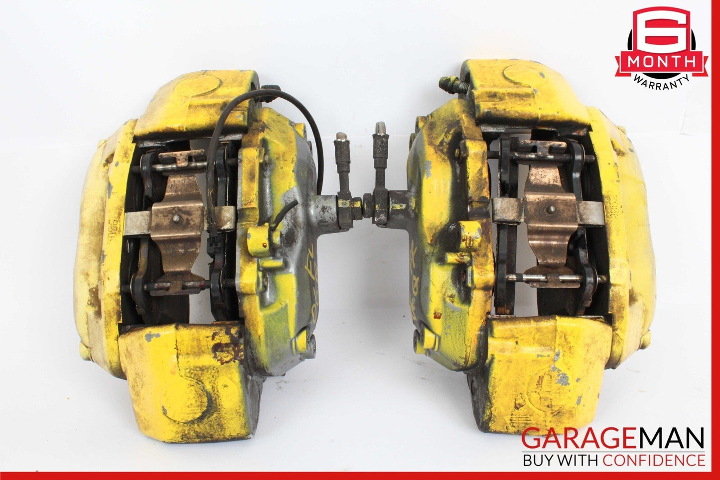 04-17 Maserati Quattroporte Front Left & Right Brake Caliper Calipers Set OEM