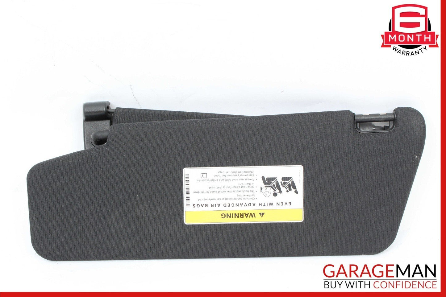 10-16 Mercedes W212 E400 Front Right Side Sun Visor Shade Sunvisor Cover Suede