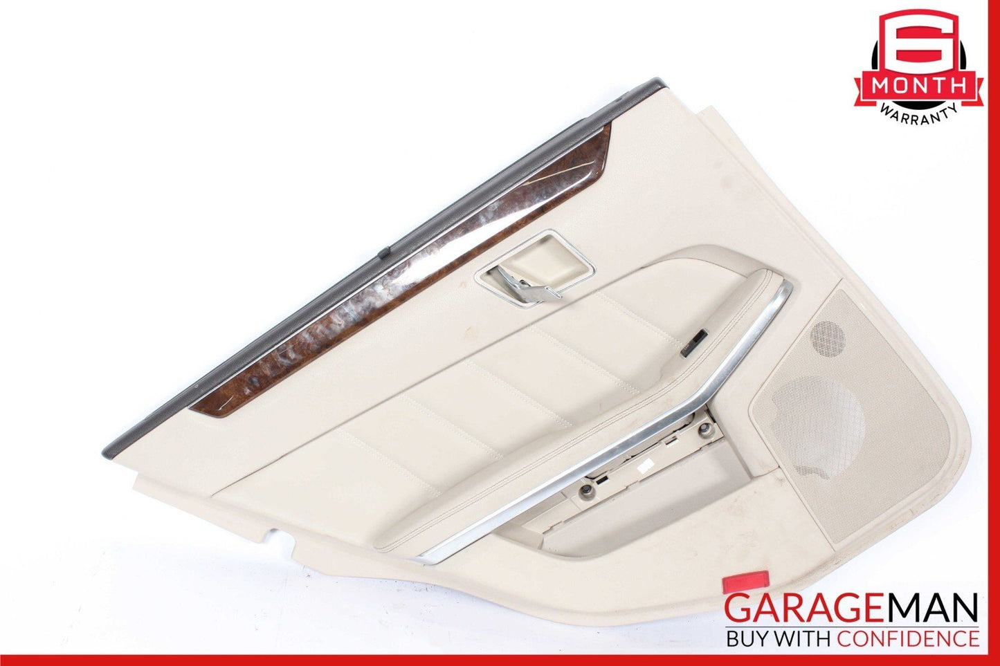 14-16 Mercedes W212 E350 E550 Rear Left Side Interior Door Panel Assembly Gray