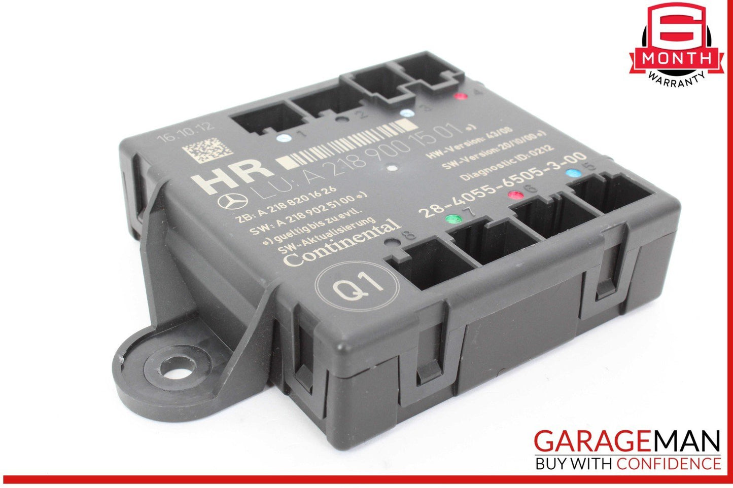 08-18 Mercedes W204 C250 C300 Rear Right Side Door Control Module Unit OEM