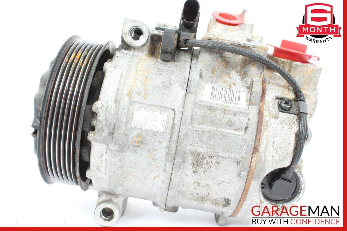 03-10 Porsche Cayenne 955 957 AC A/C Air Conditioner Compressor Pump OEM