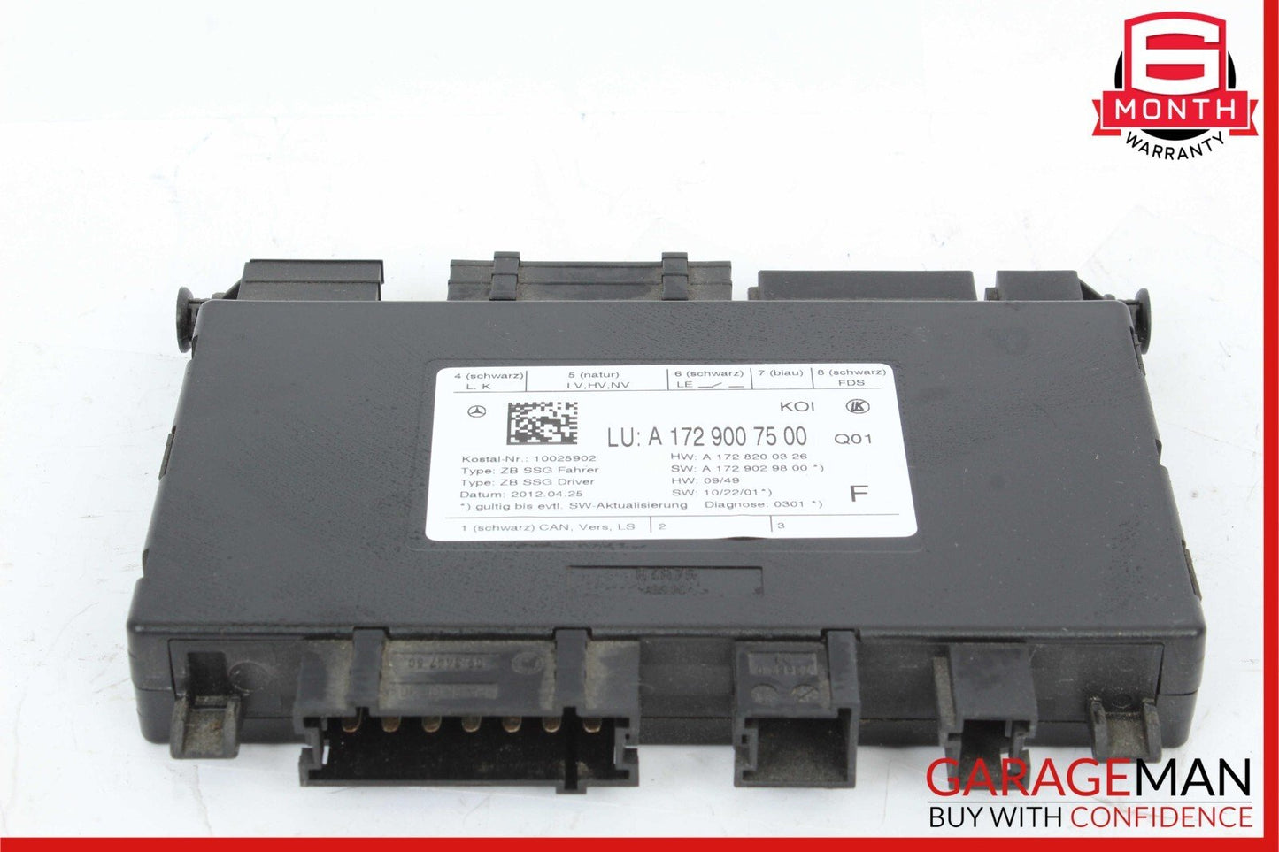 03-12 Mercedes GL320 E320 E350 CLS550 GL450 Front Left Side Seat Control Module
