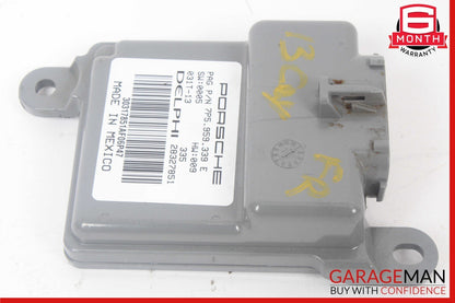 11-17 Porsche Cayenne 958 Front Right Seat Occupant Sensor Module 7P5959339E OEM