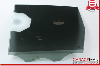 11-18 Porsche Cayenne 958 Rear Left Driver Side Door Window Glass OEM