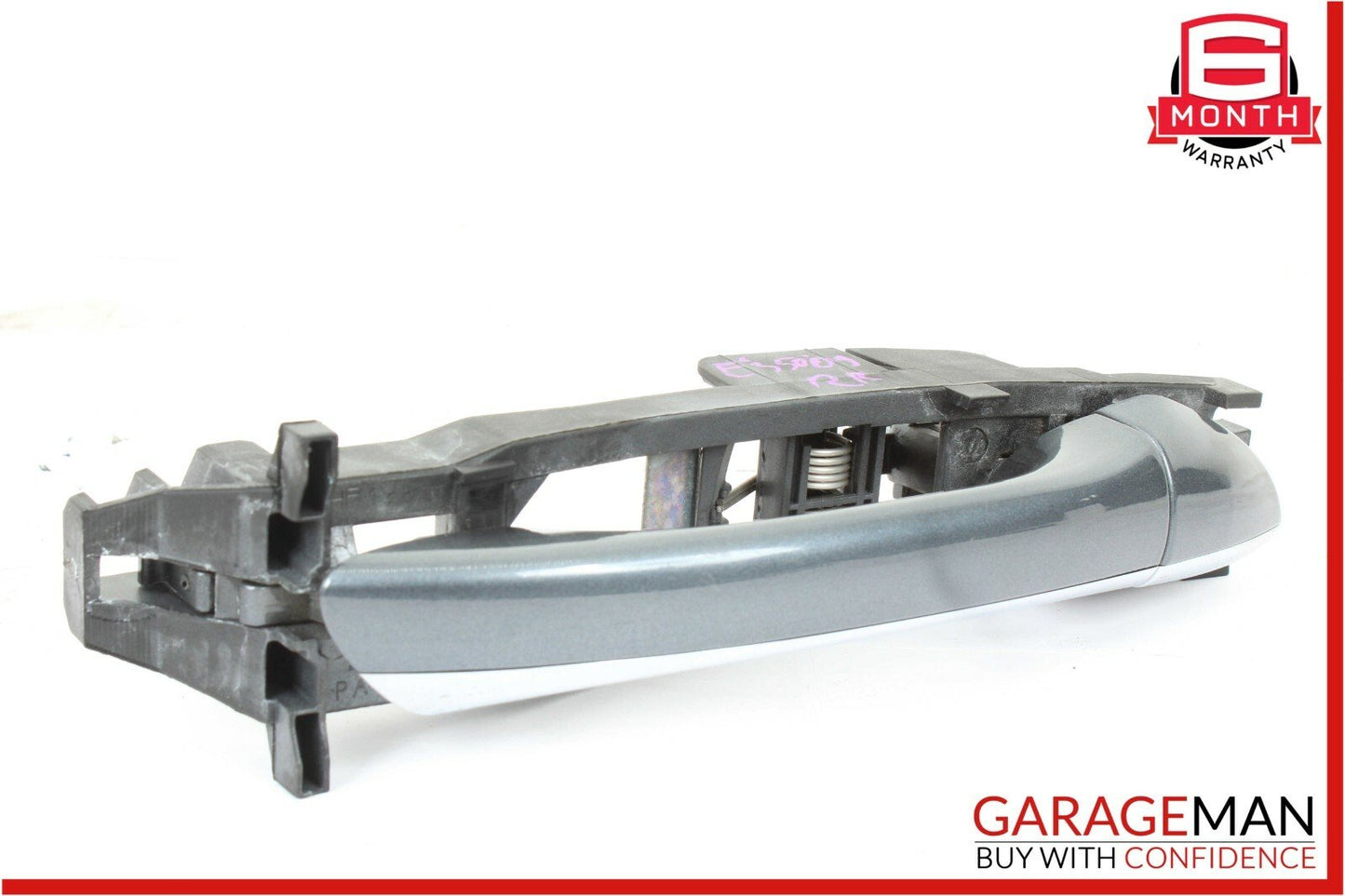 03-09 Mercedes W211 E350 E550 Rear Right Side Exterior Door Handle Flintgray OEM