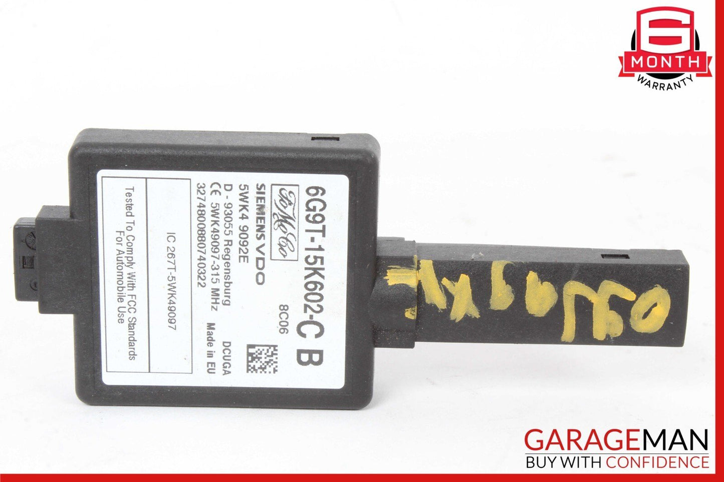 07-15 Jaguar XF XK XKR Radio Antenna Control Module 6G9T-15K602-CB OEM