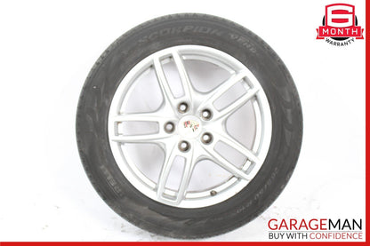 11-18 Porsche Cayenne 958 8.5 X 19 19" Wheel Rim Silver 7P5601025A OEM