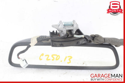 10-16 Mercedes W204 C250 C300 E350 E400 Interior Rear View Mirror Assembly Black