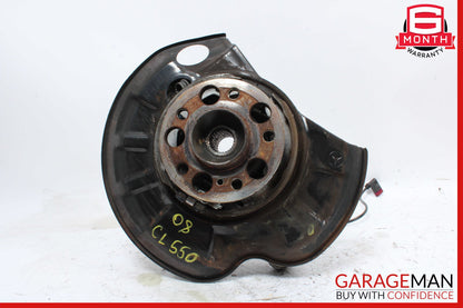 07-14 Mercedes W216 CL550 S550 Rear Left Wheel Carrier Spindle Knuckle Hub OEM