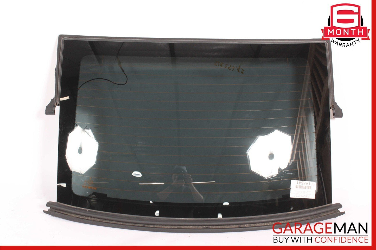 12-16 Mercedes R172 SLK250 SLK350 Rear Windshield Back Window Glass Panel OEM