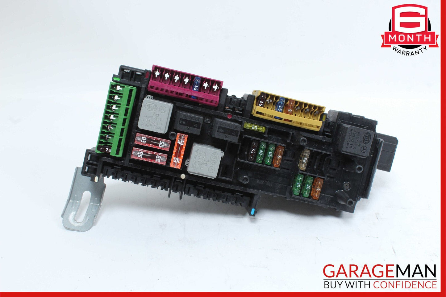 12-14 Mercedes W204 C250 C63 AMG Rear SAM Module Fuse Relay Box Assembly OEM