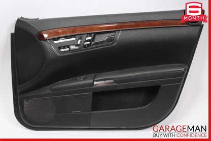 07-09 Mercedes W221 S550 Front Right Interior Door Trim Panel Assy Anthracite