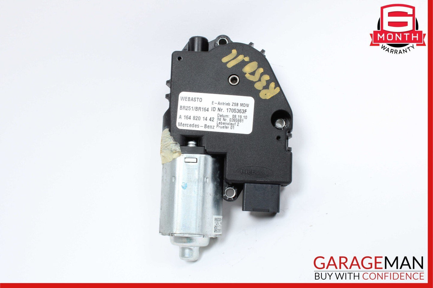 06-13 Mercedes W251 R350 GL450 ML350 Pano Panoramic Sunroof Sun Roof Motor Unit