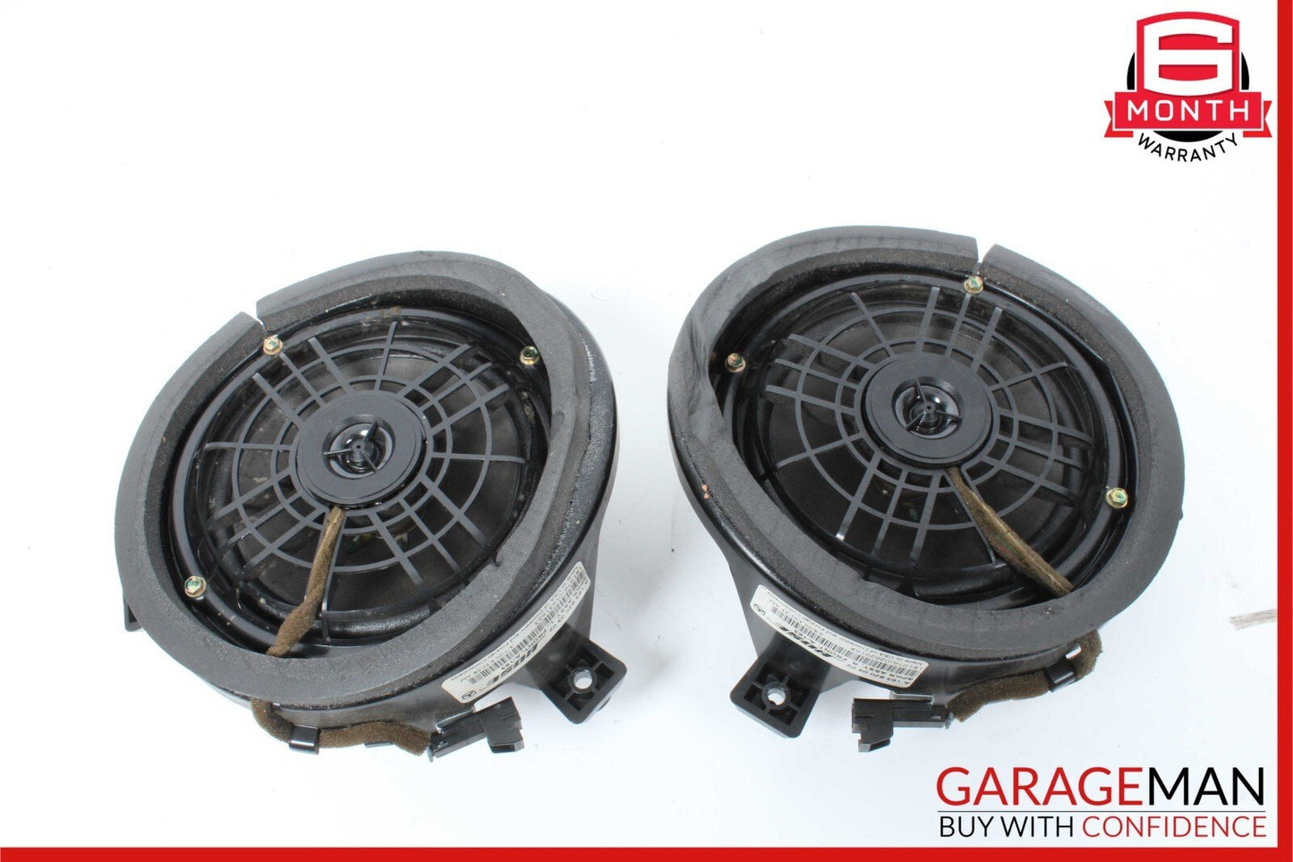 98-01 Mercedes ML320 W163 Front Left Right Door Speaker Set 1638200302