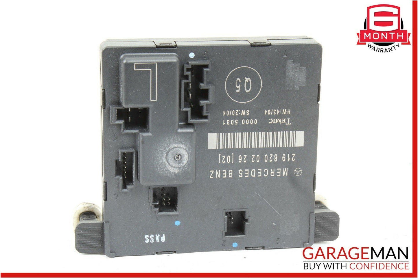 06-11 Mercedes W219 CLS500 CLS55 AMG Rear Left Side Door Controller Module