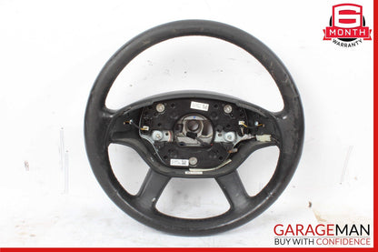 07-09 Mercedes W221 S550 S450 CL550 CL600 4 Spoke Steering Wheel Black OEM