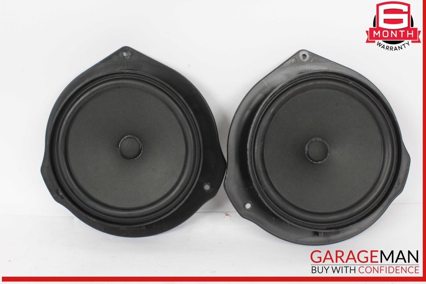 08-15 Mercedes X166 GL450 Front Right & Left Door Sound Speakers Set of 2 OEM