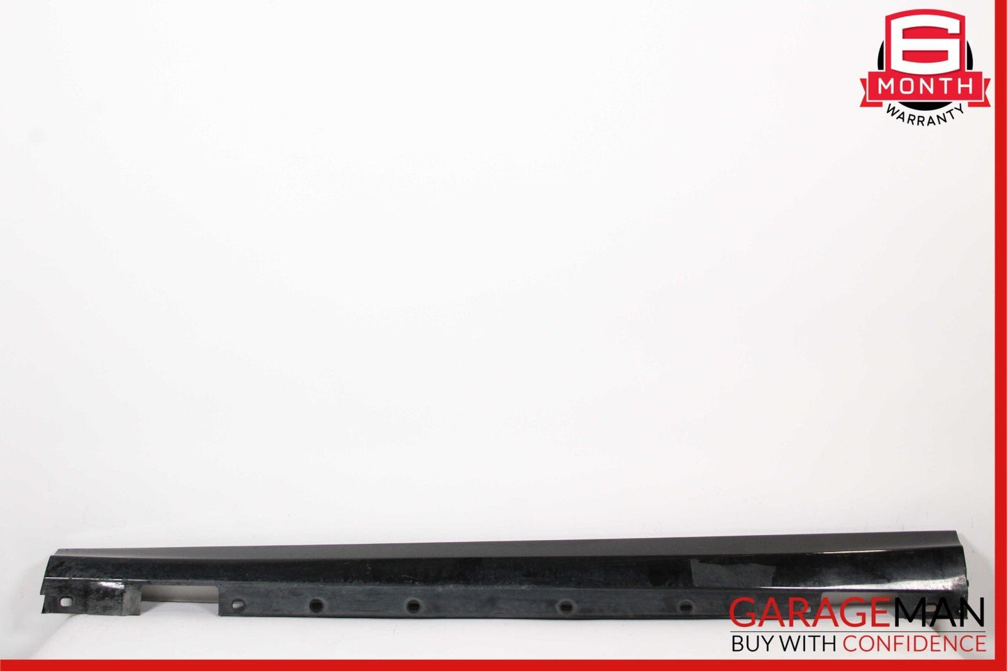 08-14 Mercedes W204 C300 Base Left Rocker Panel Side Skirt Molding Cover Black