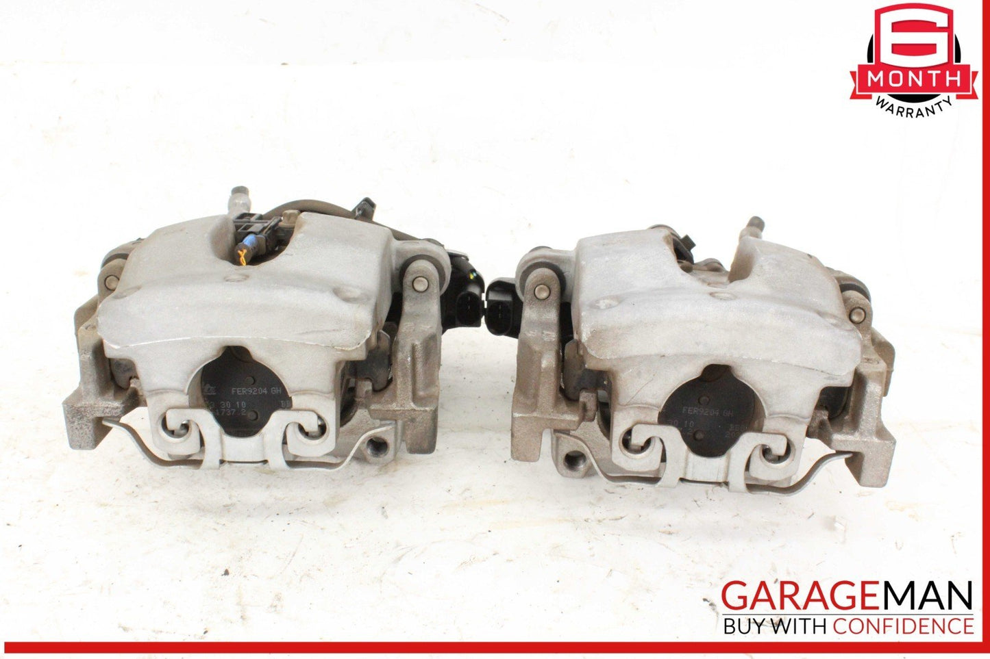 15-21 Mercedes W205 C300 C350e Rear Left & Right Side Brake Caliper Set of 2 OEM