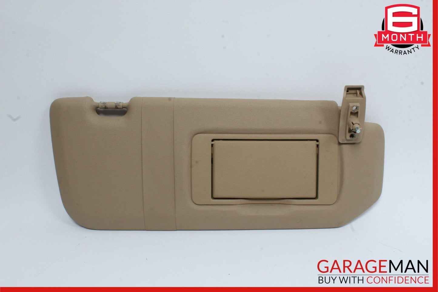 06-08 Mercedes W251 R350 Front Right Passenger Sun Visor Sun Shade Cover Brown