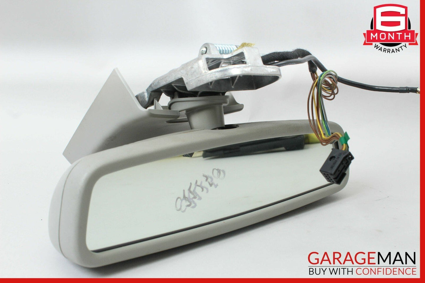 07-13 Mercedes W221 S550 S600 Interior Upper Rear View Inside Dim Mirror Grey