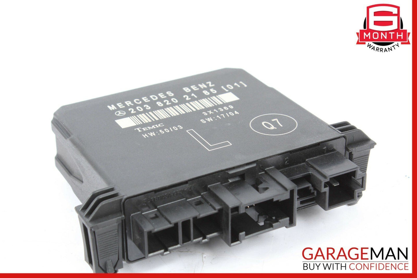 01-07 Mercedes W203 C230 C55 AMG Rear Left Side Door Controller Module Unit