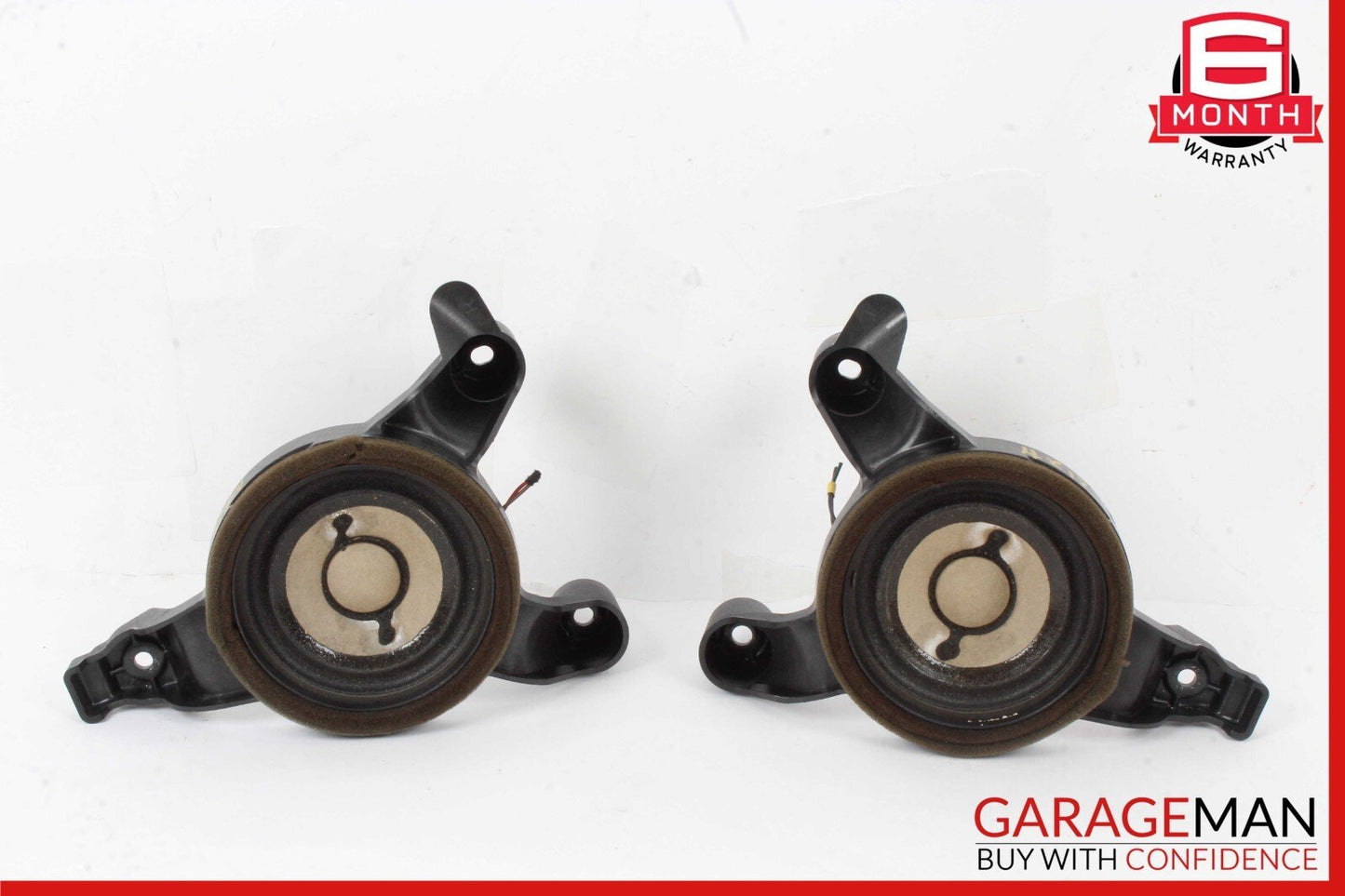 11-18 AUDI A8 QUATTRO REAR DECK LEFT / RIGHT SIDE SPEAKER BOSE SET OF 2 OEM