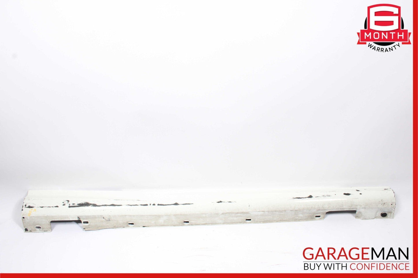 12-14 Mercedes W204 C250 Coupe Sport Right Side Rocker Skirt Molding Polar White