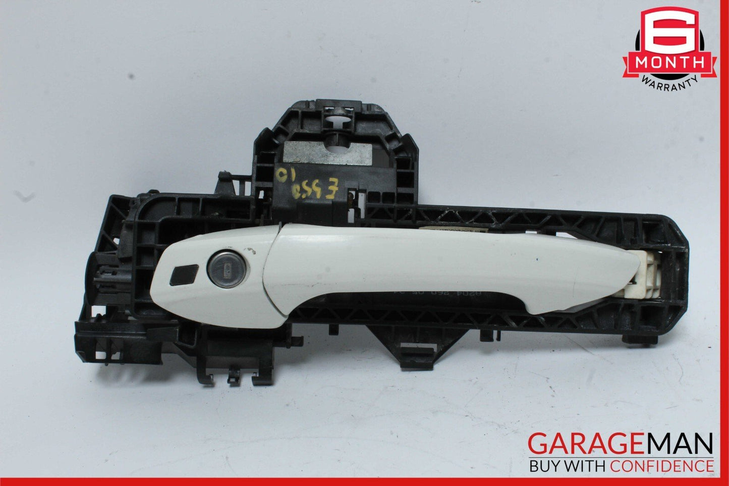 10-13 Mercedes W207 E550 E350 Front Left Exterior Door Handle Assembly White