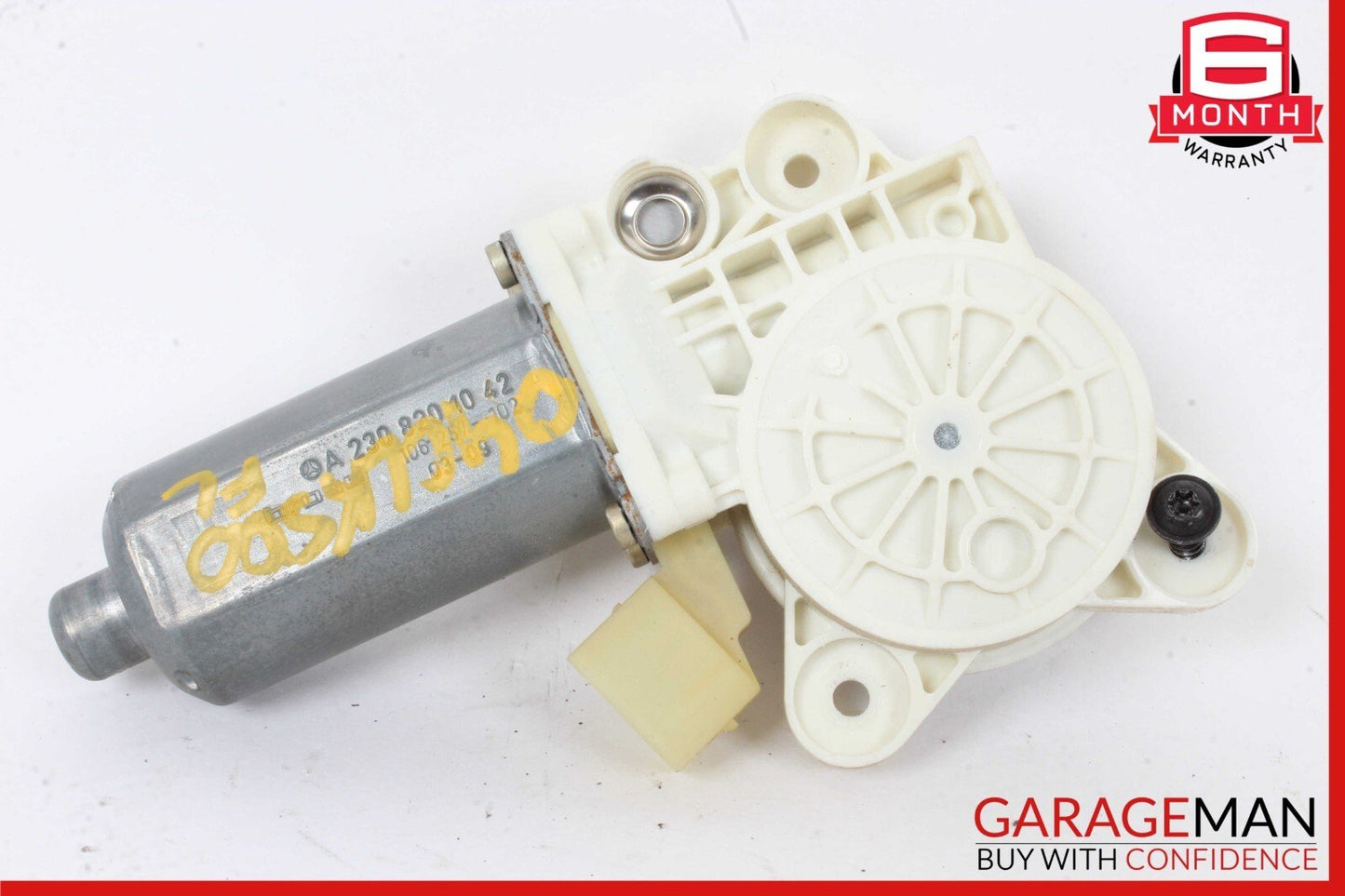 03-12 Mercedes W209 CLK500 CL500 Front Right Side Door Window Regulator Motor