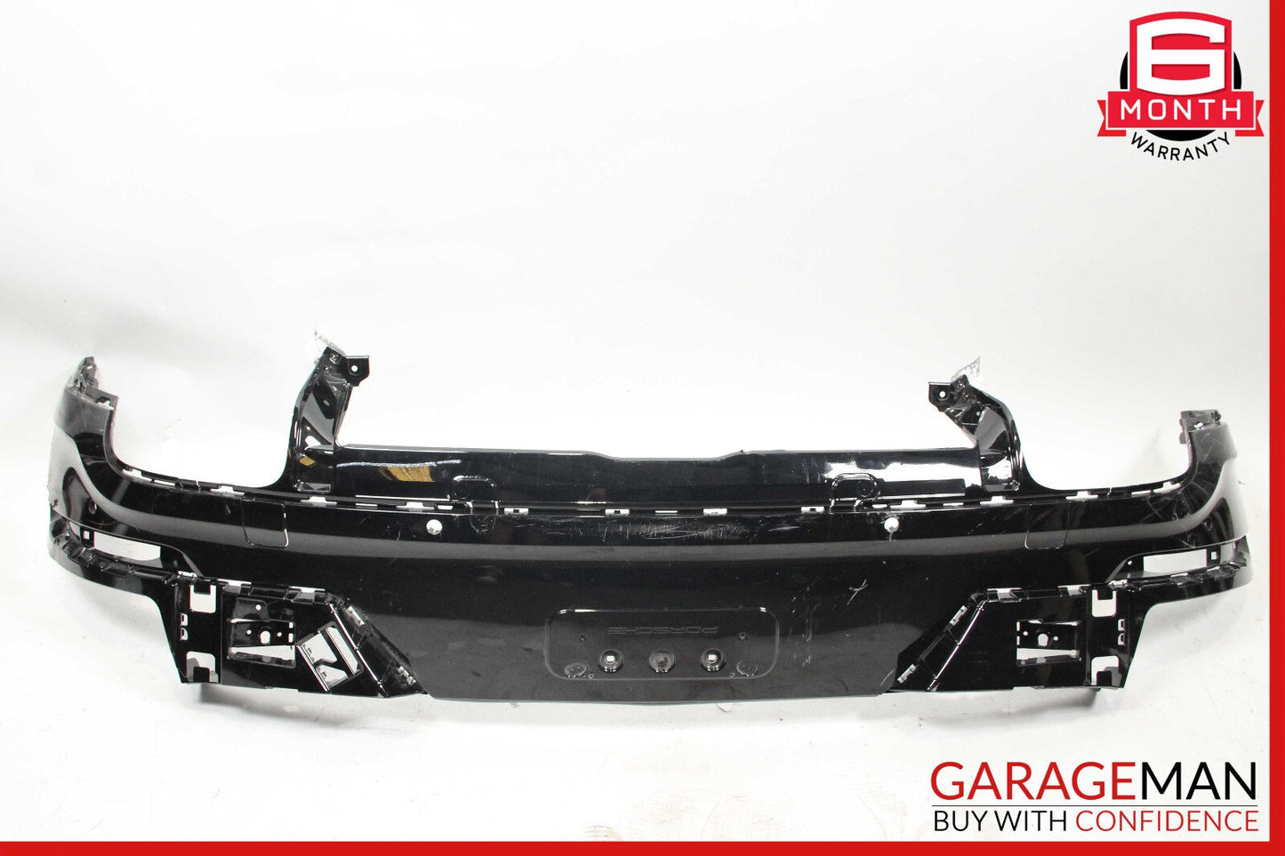 20-23 Porsche Cayenne Turbo S Rear Bumper Spoiler Black OEM