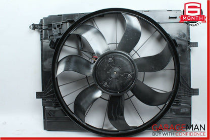 18-19 Mercedes W213 E300 E400 Radiator Cooling Fan Motor Electric Shroud OEM