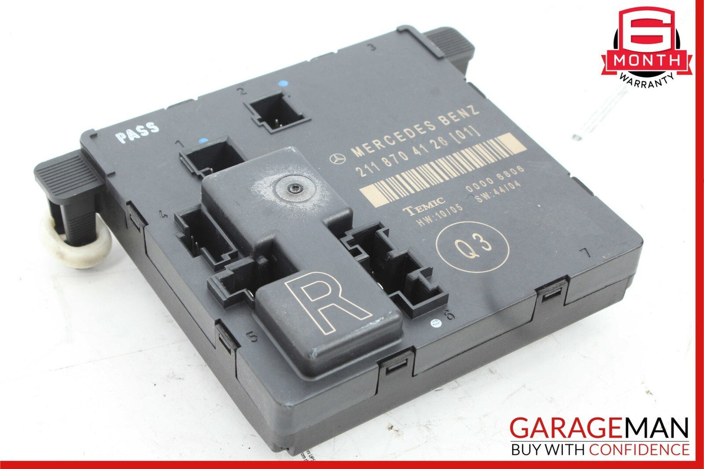03-09 Mercedes W211 E350 E550 Rear Right Passenger Side Door Control Module Unit