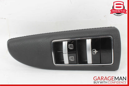 10-13 Mercedes W221 S400 S550 Rear Left Side Window Control Switch Black OEM