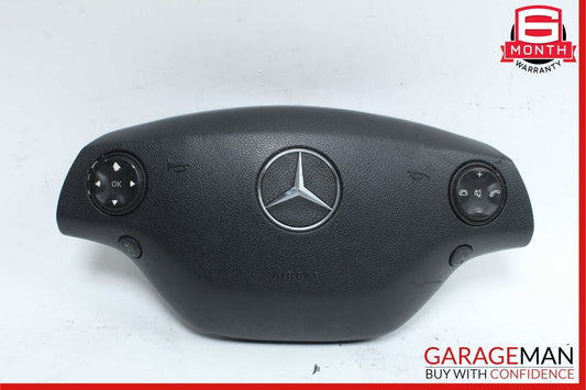 07-10 Mercedes W221 S450 S550 CL550 Steering Wheel Airbag Air Bag Assembly Black