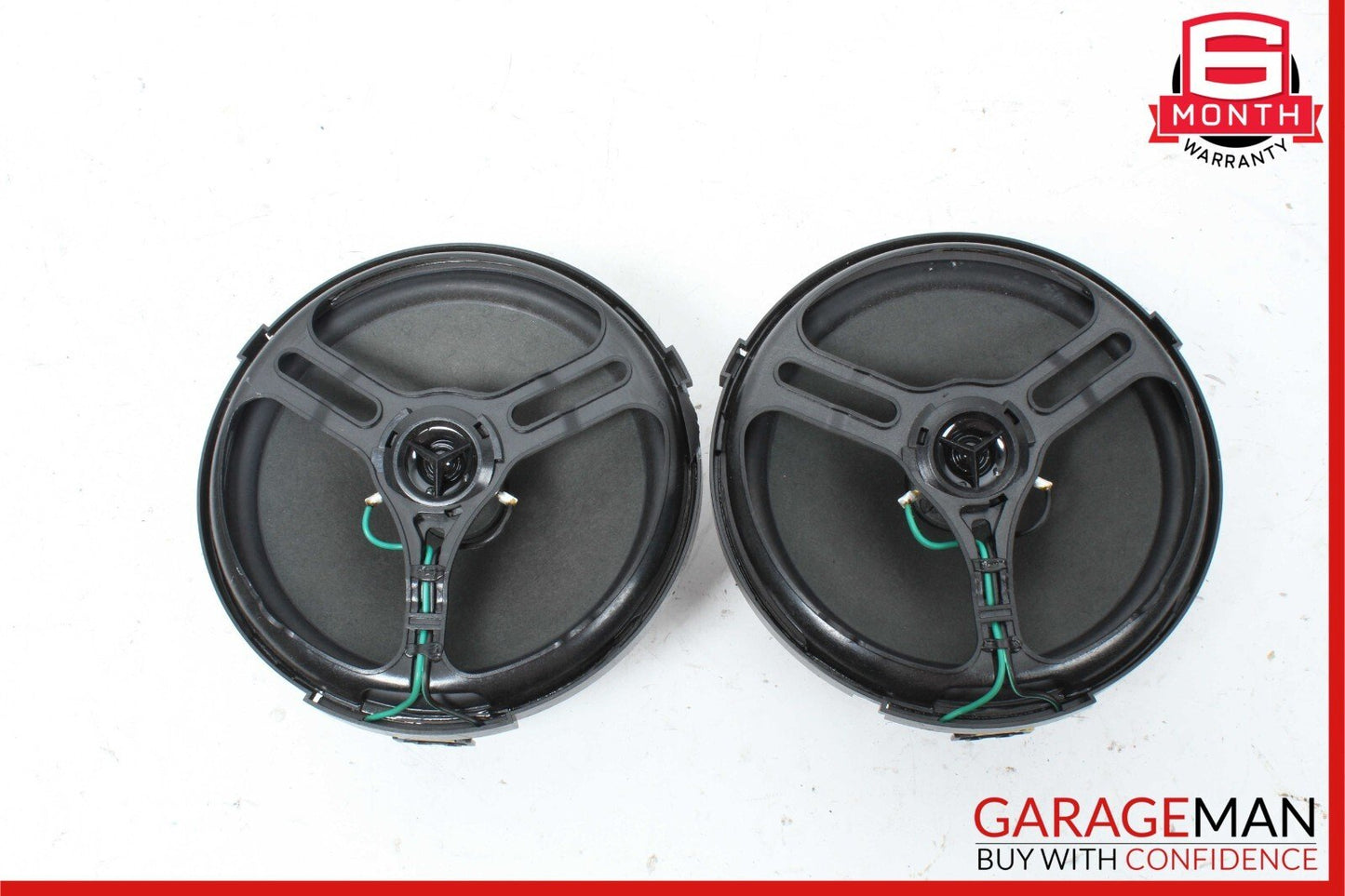 08-11 Mercedes W204 C300 Rear Right & Left Side Door Sound Speakers Set OEM