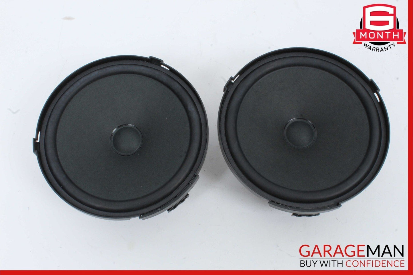 08-14 Mercedes W204 C250 C300 Rear Right & Left Door Sound Speakers Set of 2 OEM