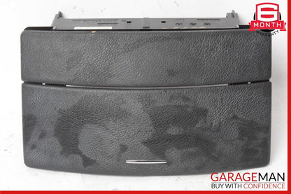 07-13 Mercedes W221 S400 S550 Center Console CD Player Trim Cover Panel Black