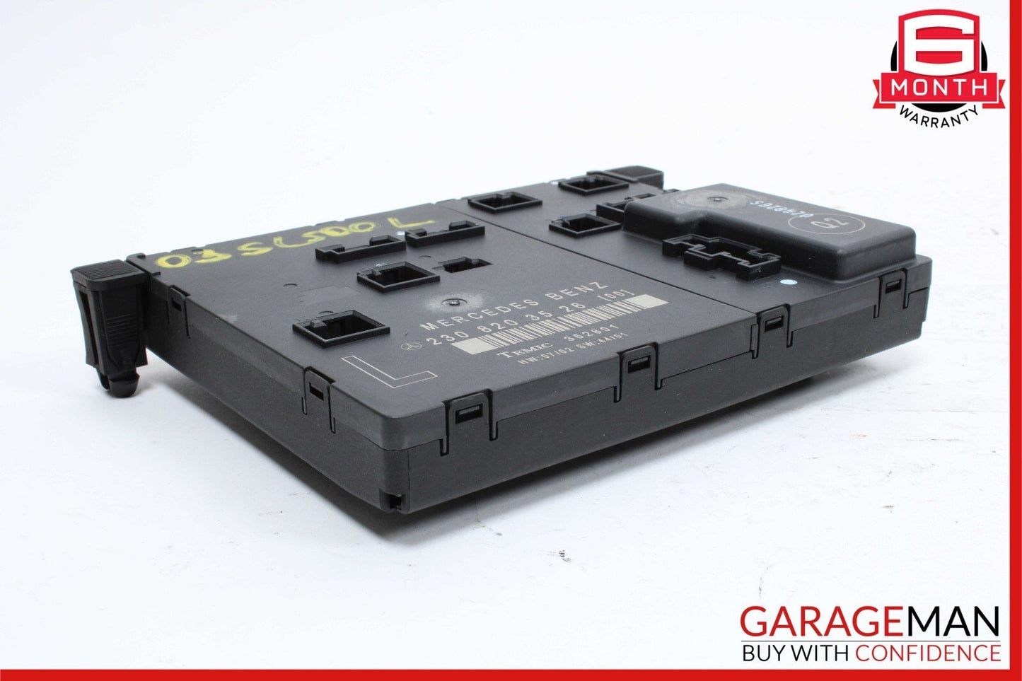 03-12 Mercedes R230 SL500 SL550 SL600 Front Left Side Door Control Module Unit