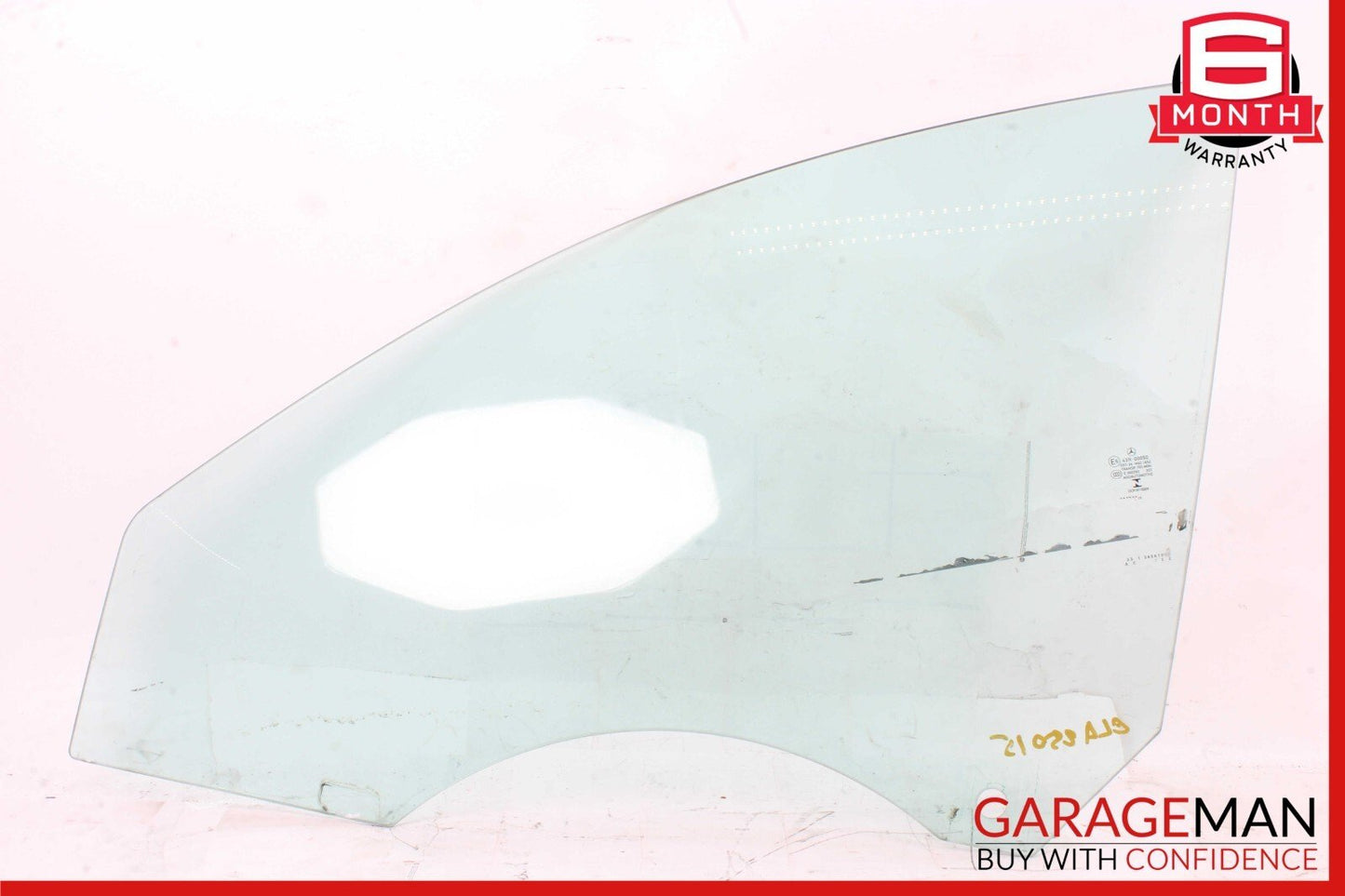 14-19 Mercedes W117 CLA250 Front Left Driver Door Window Auto Glass OEM