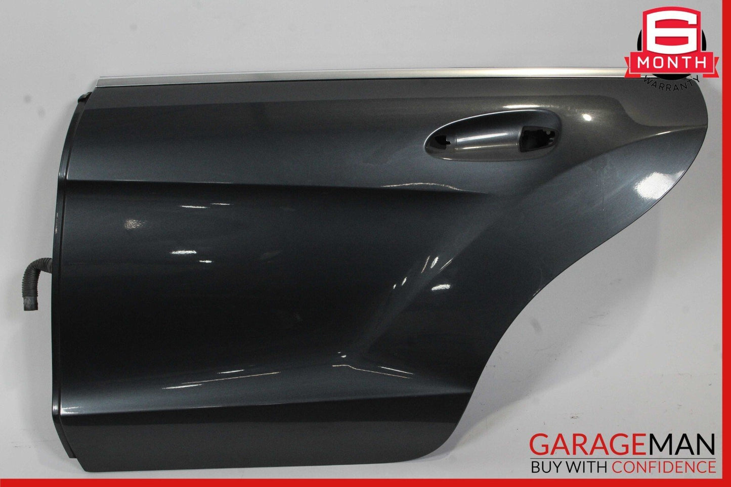 12-18 Mercedes W218 CLS400 CLS550 Rear Left Side Exterior Door Shell Grey