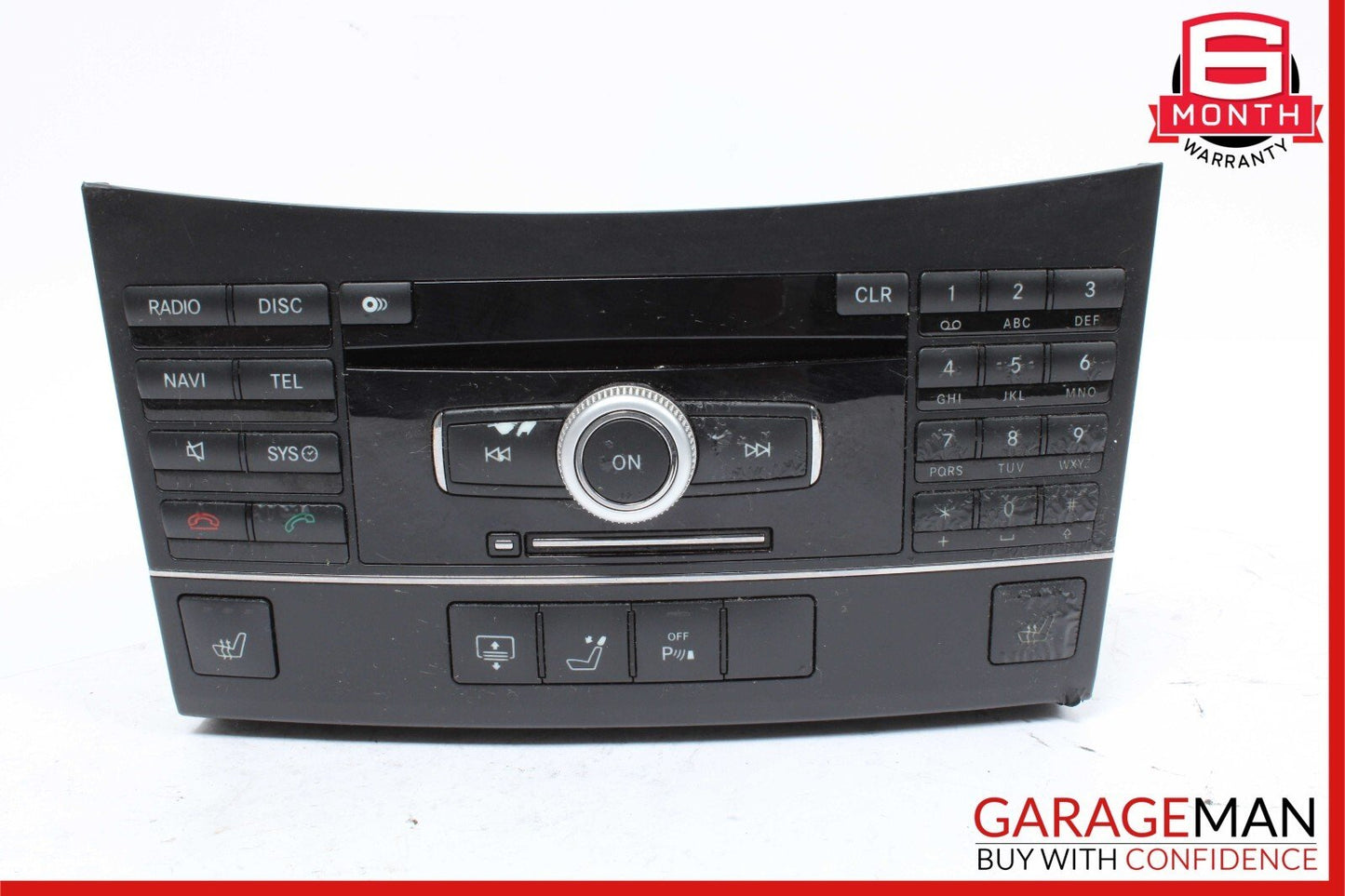 10-11 Mercedes W212 E350 E550 Comand Command Head Unit CD Changer Radio OEM