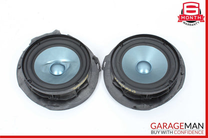 07-09 Mercedes W211 E350 E63 AMG Front Door Audio Sound Speakers Set of 2 Pc OEM