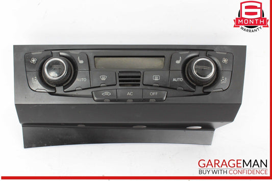 09-12 Audi S4 Front AC A/C Air Conditioning Heater Climate Control Panel OEM